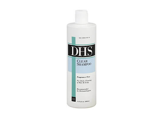 dhs clear shampoo allergy free shampoo
