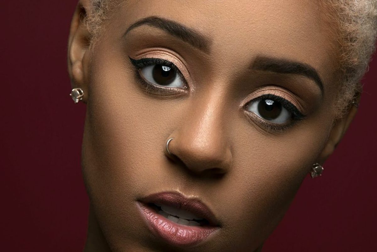 natural makeup look for black women